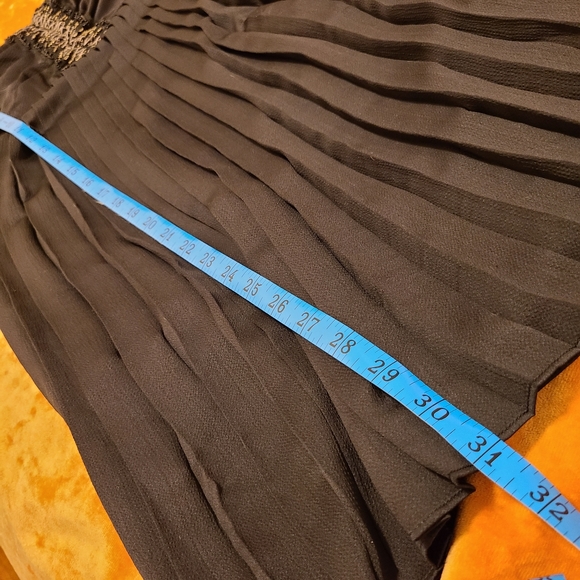 I HEART RONSON black accordion pleated dress - Picture 5 of 10